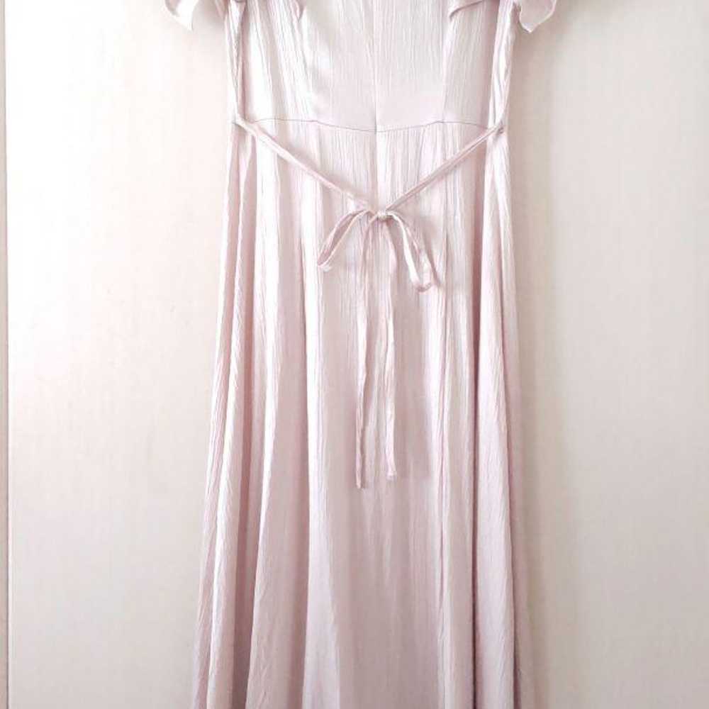 23SS Frey Idy Frill Sleeve Satin Tuck One-Piece I… - image 10