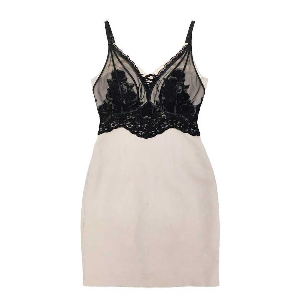 ROBE de FLEURS Tulle Lace Cami Cabaret Dress - image 3