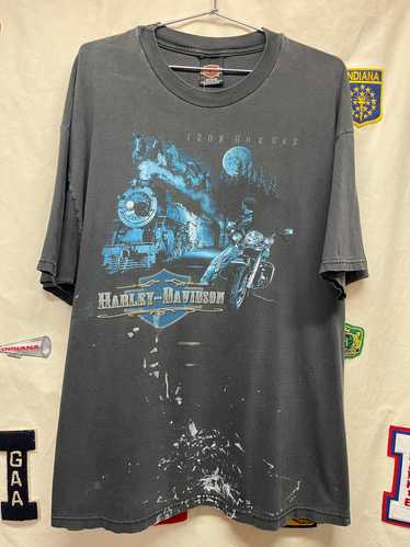 Vintage Harley Davidson Iron Horses T - Shirt: XXL