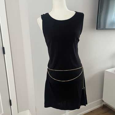 Juicy Couture Gold Belted Chain Dress