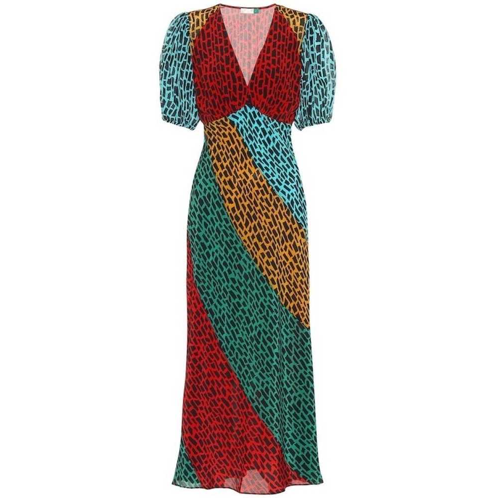 Rixo Silk maxi dress - image 2