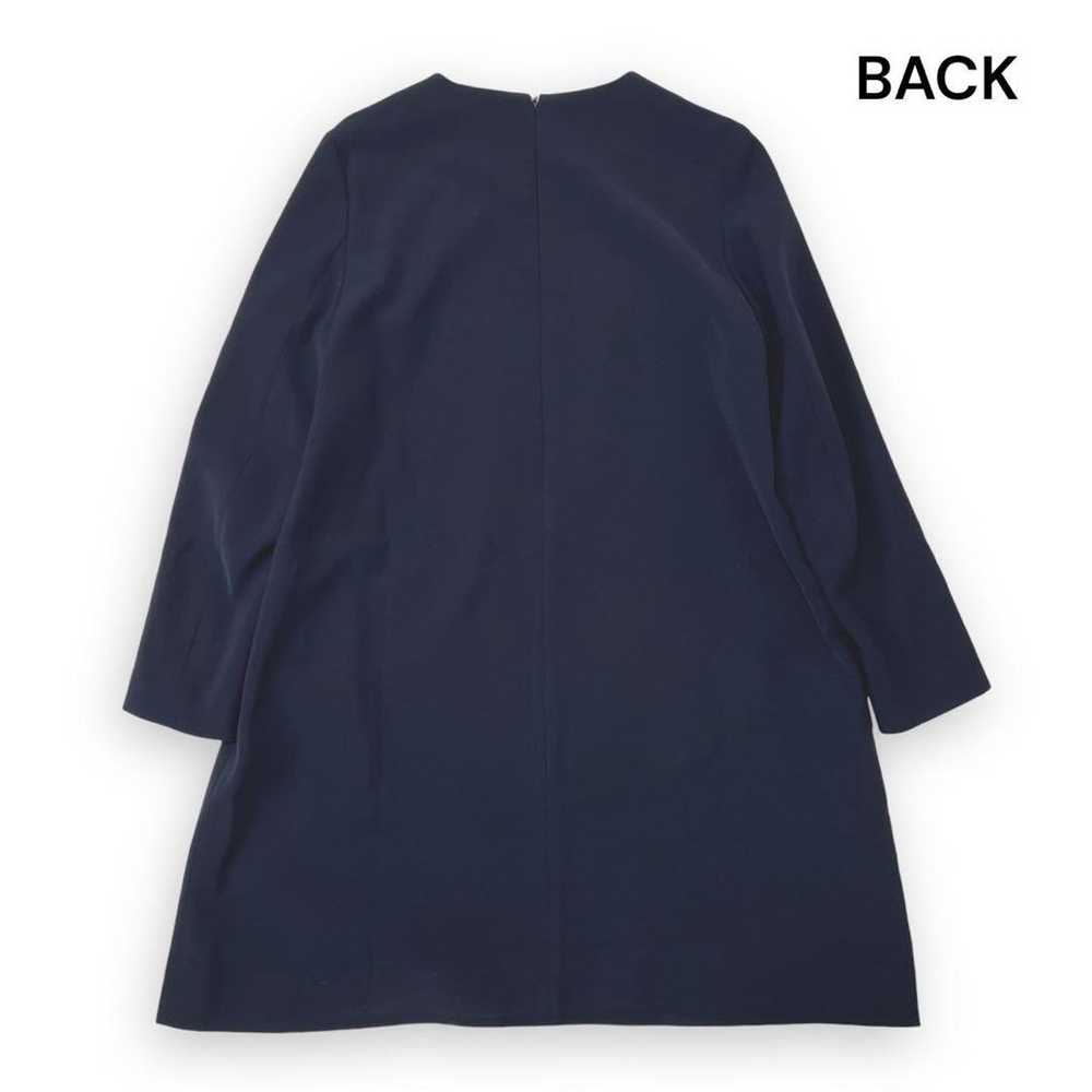 ENFOLD Enfold One-Piece Navy Long Sleeve U-Neck - image 2