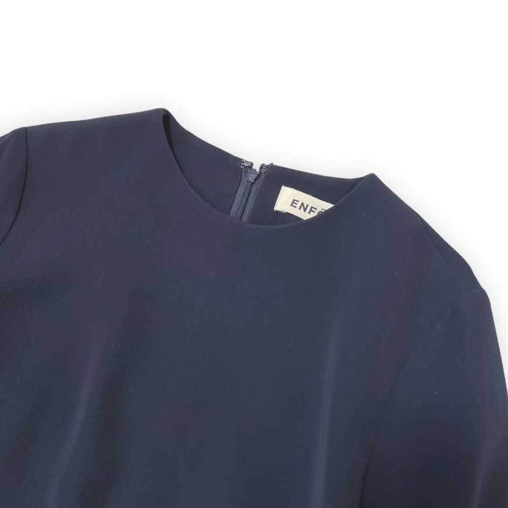 ENFOLD Enfold One-Piece Navy Long Sleeve U-Neck - image 3