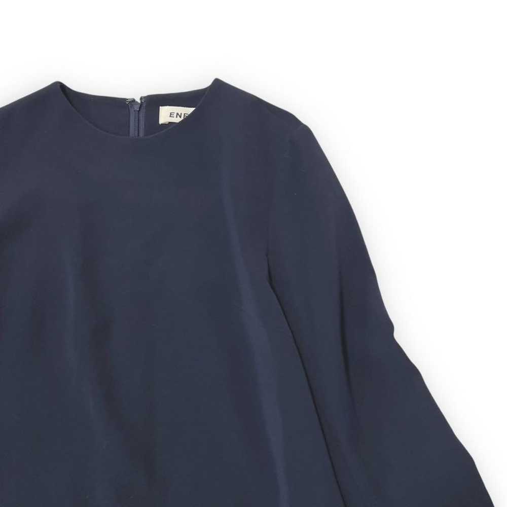 ENFOLD Enfold One-Piece Navy Long Sleeve U-Neck - image 5