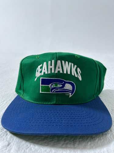 Vintage Seattle Seahawks Two Tone Green Snapback H