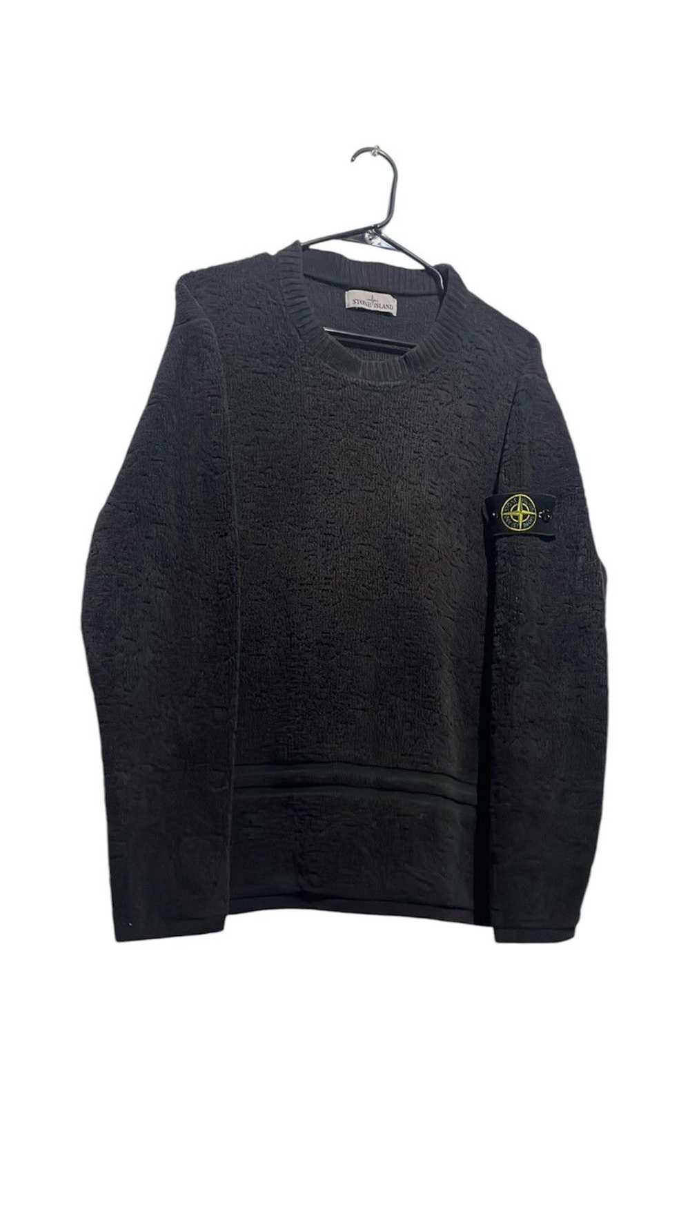 Stone Island AW19 STONE ISLAND CHENILLE COTTON CR… - image 1