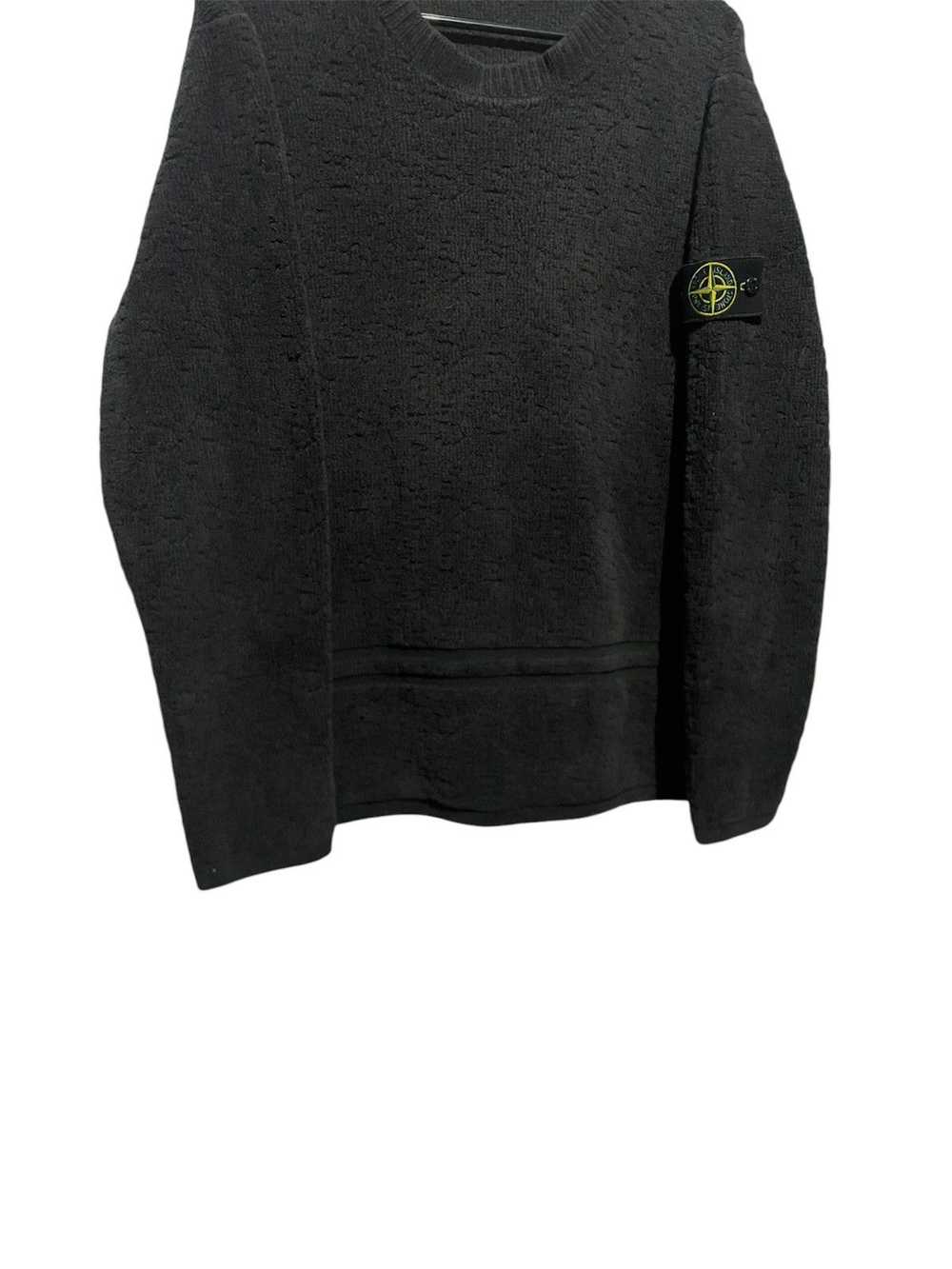 Stone Island AW19 STONE ISLAND CHENILLE COTTON CR… - image 3