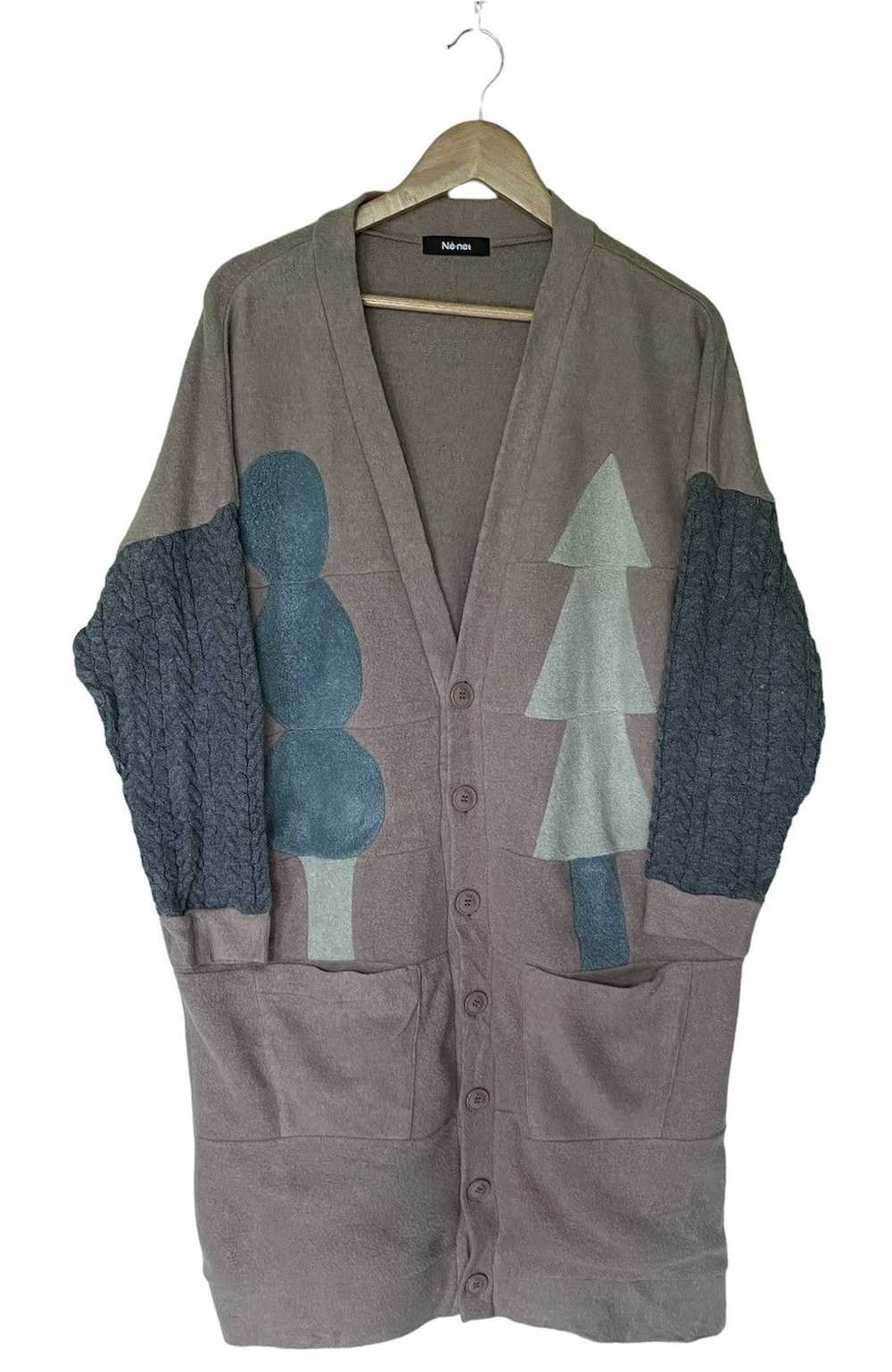 Issey Miyake × Ne-Net Ne-Net Cardigan Long Sweate… - image 1