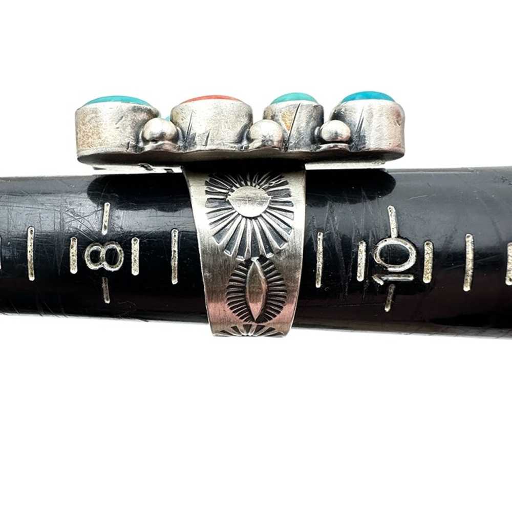 Native American Livingston Men Women Ring Sterlin… - image 7