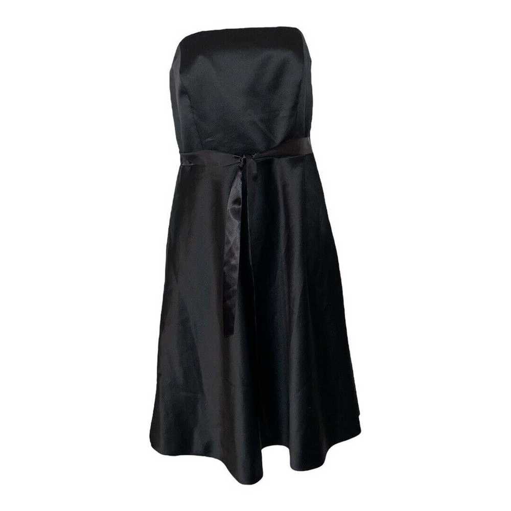 Other Ann Taylor strapless black formal dress 6P - image 1