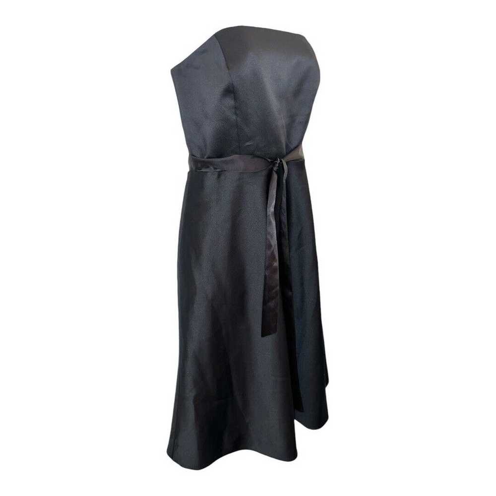 Other Ann Taylor strapless black formal dress 6P - image 2