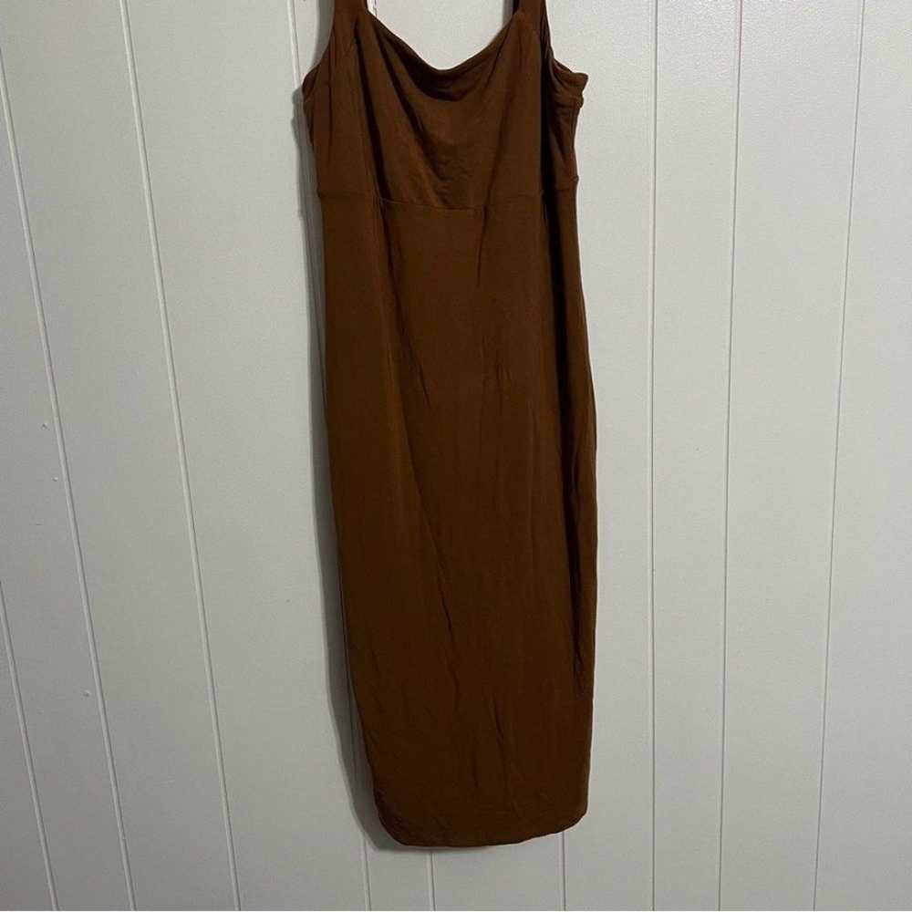 Good American 90’s Tank Midi Dress Size 3 - image 3