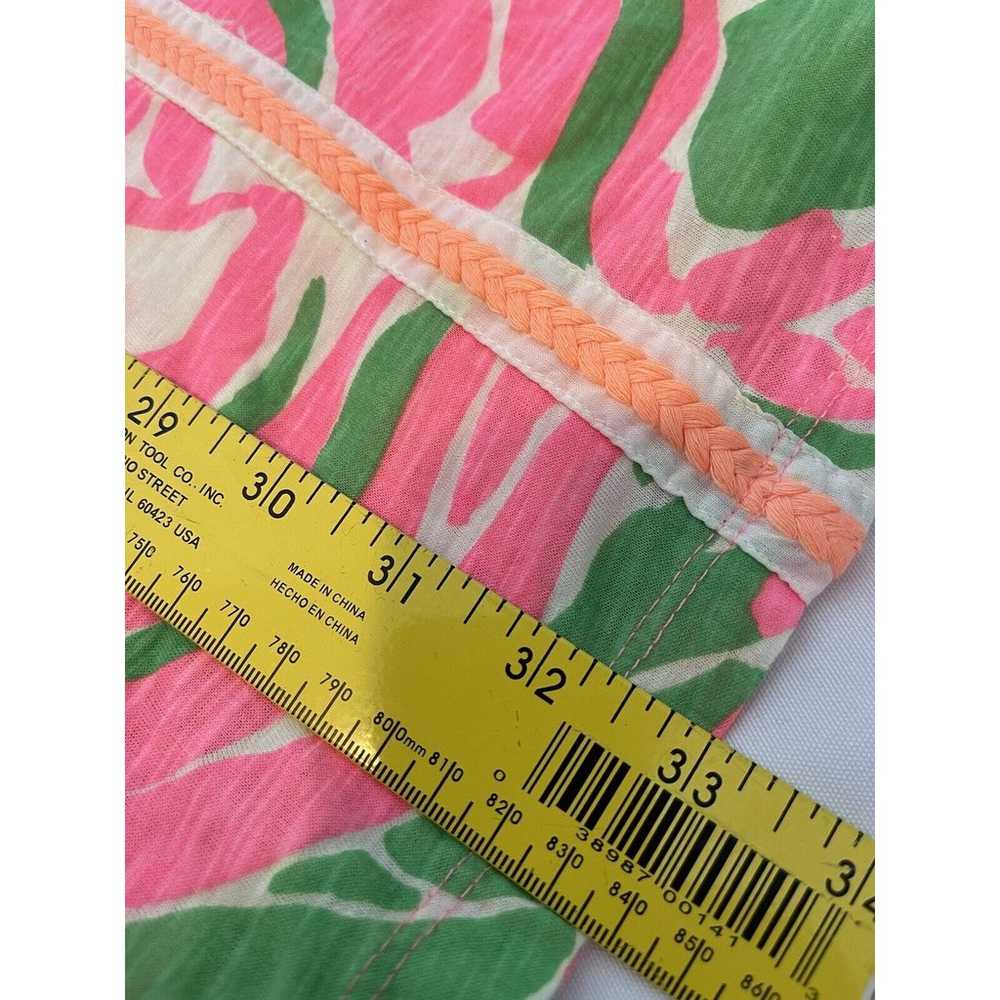 Lilly Pulitzer Bonita Cover Up Mini Dress Large G… - image 4