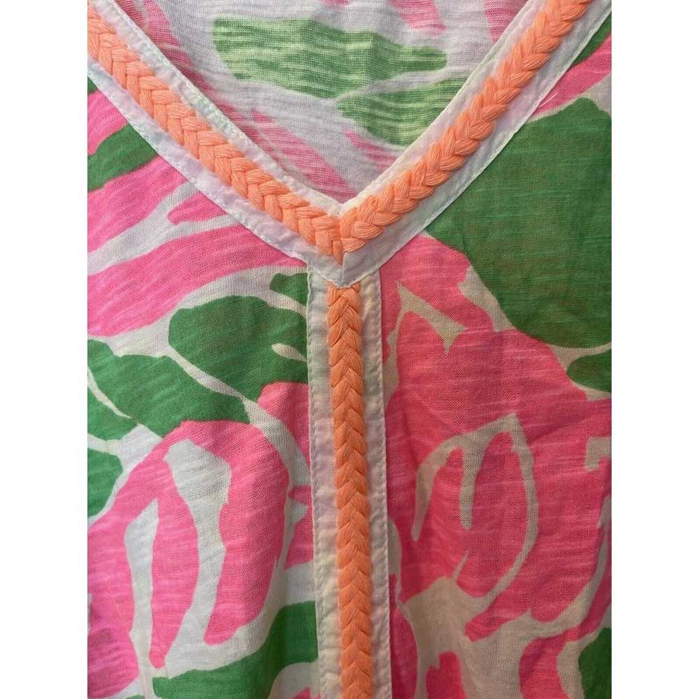 Lilly Pulitzer Bonita Cover Up Mini Dress Large G… - image 5