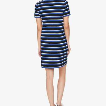 Tommy Hilfiger Stripped Knit Zip-Up Midi Dress | … - image 1