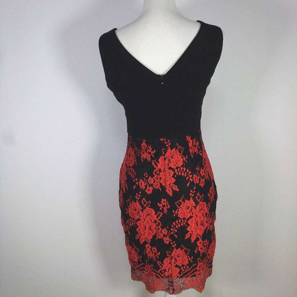 Ladies, L size, dress, black, red, lace, cabaret … - image 3