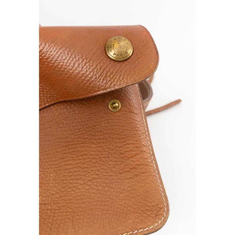 Hermès Leather clutch bag - image 11