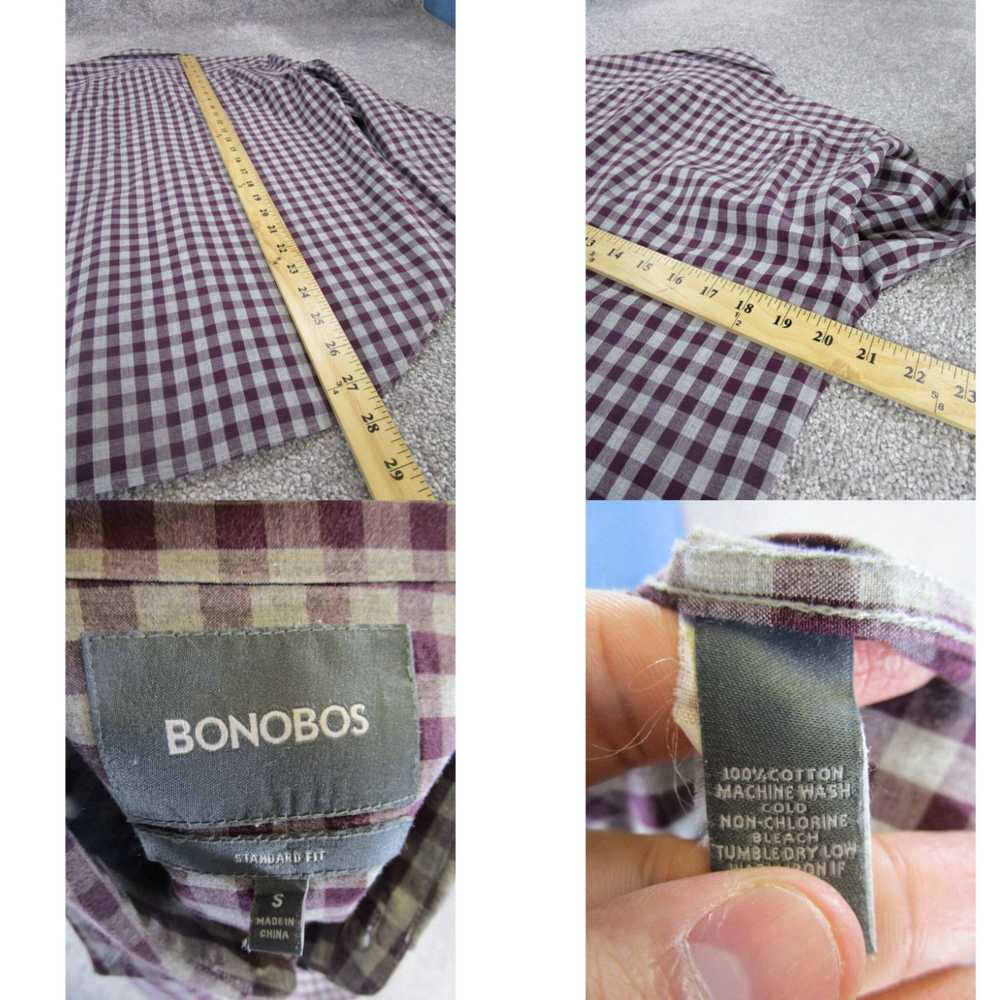 Bonobos Bonobos Shirt Mens Medium Purple Cotton C… - image 4