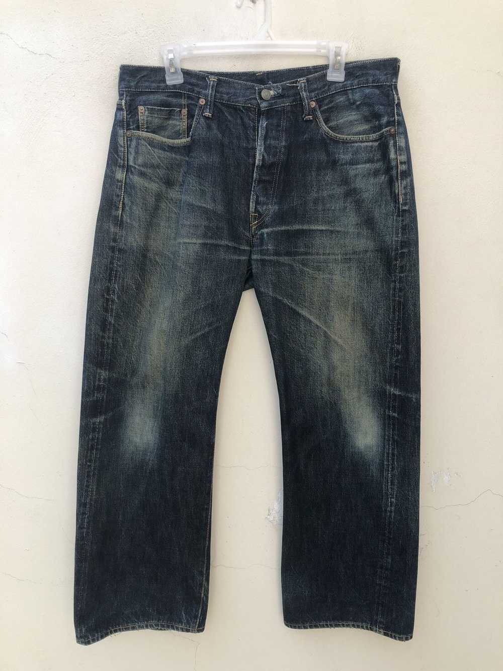 45rpm Vintage 45rpm Japan Distressed Denim Selved… - image 6