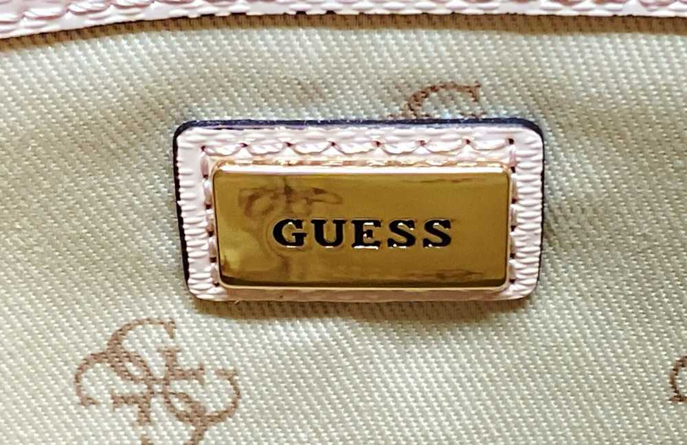 Guess Monogram Patent Logo Dilla Crossbody Light … - image 5