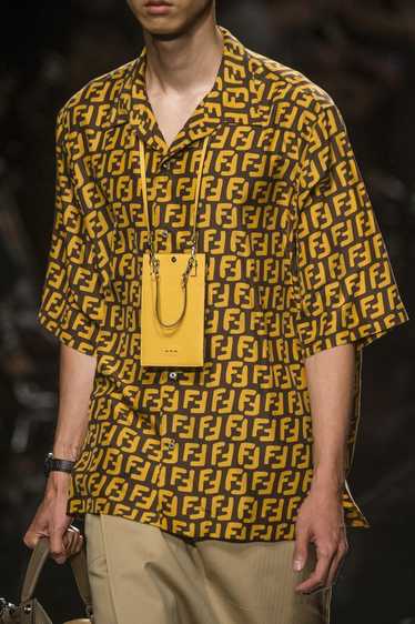 Fendi Sz41 2018 Runway Zucca Monogram Cartoon Font