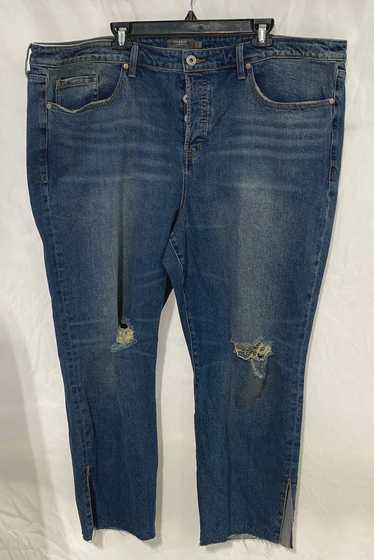 NWT Torrid Womens Blue Studded Classic Denim High… - image 1