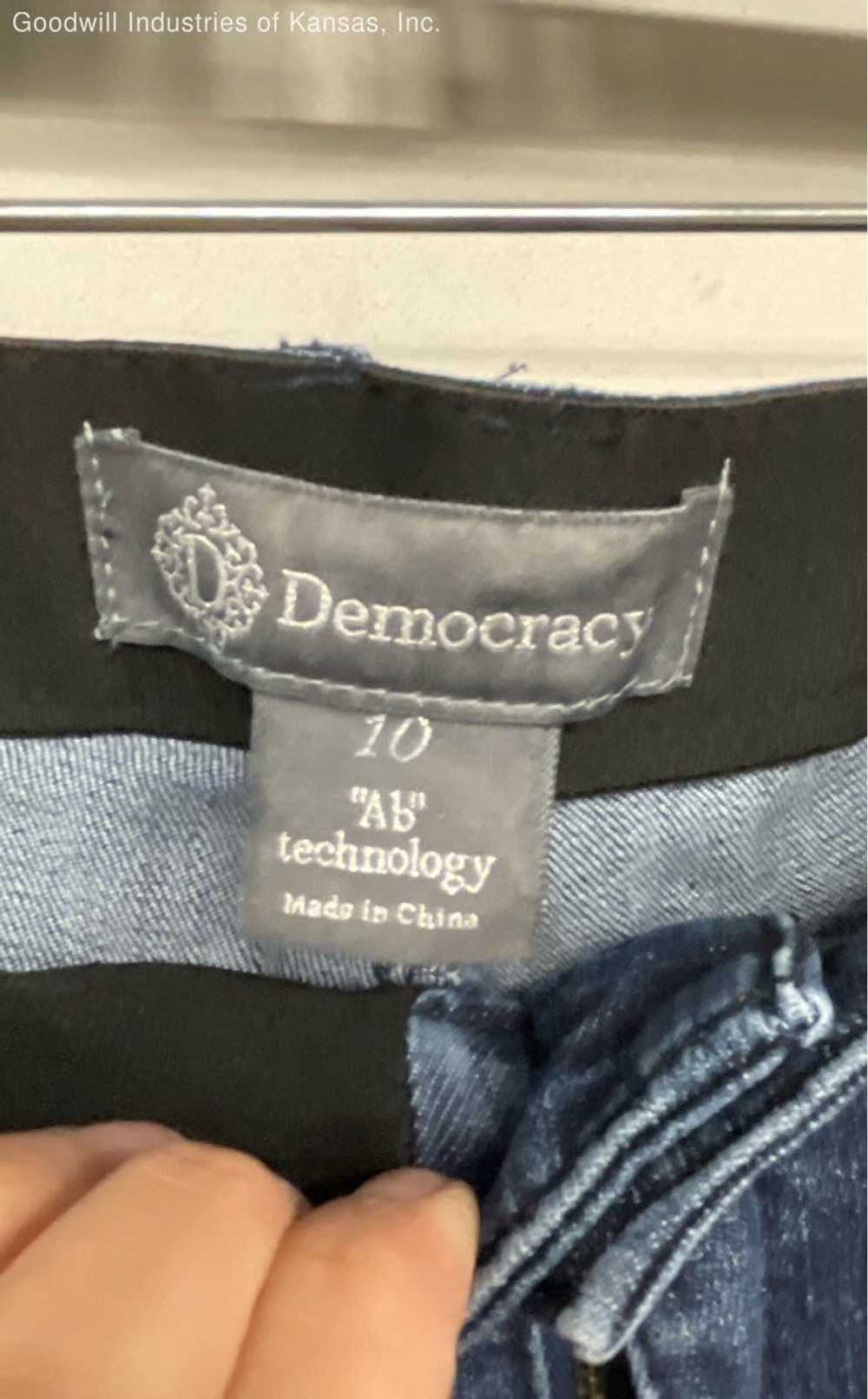 Democracy Slim Straight Jeans Pants - Size 10 - image 5