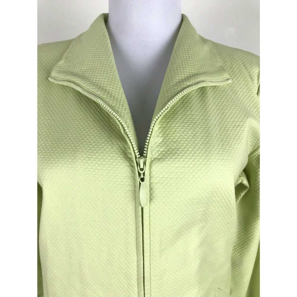 Eileen Fisher Eileen Fisher Jacket XS Green Textu… - image 3