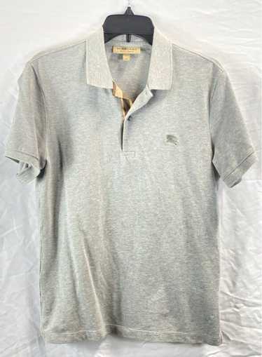 Burberry Men Gray Polo Shirt M