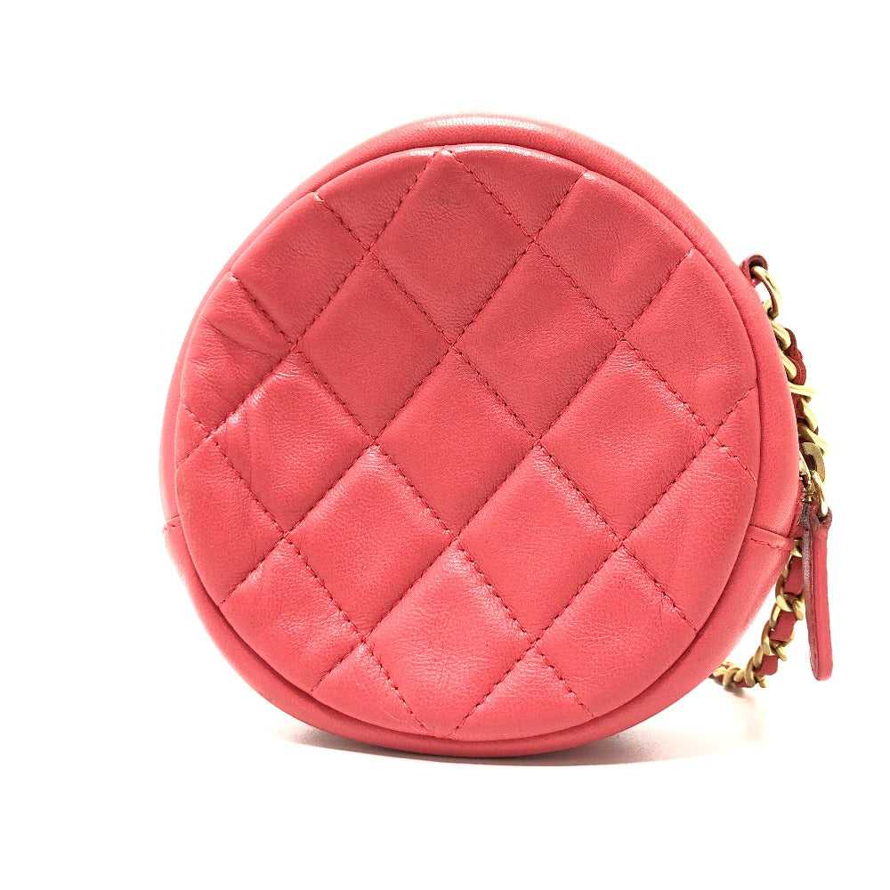 CHANEL Shoulder Bag lambskin Pink type CC COCO Ma… - image 2