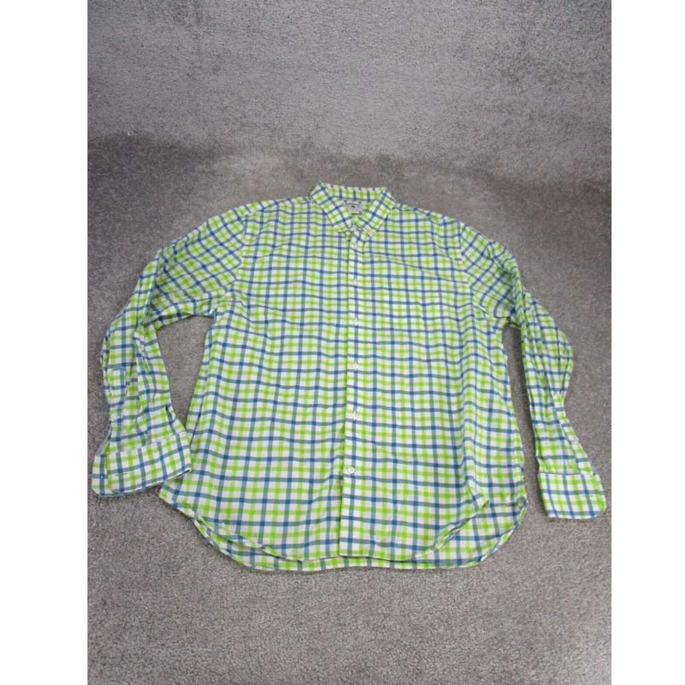 Bonobos Bonobos Shirt Mens Xl Button Up Green Che… - image 1