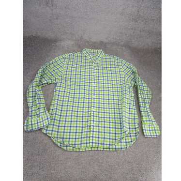 Bonobos Bonobos Shirt Mens Xl Button Up Green Che… - image 1