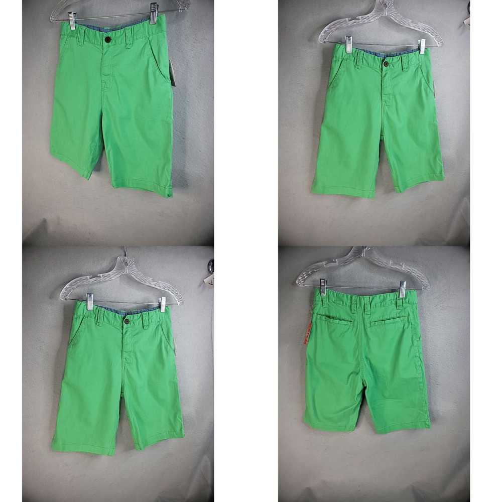 Vintage Wonder Nation Boys 14 Shorts Green Solid … - image 4