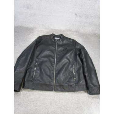 Michael Kors Michael Kors Jacket Mens Xl Black Fa… - image 1