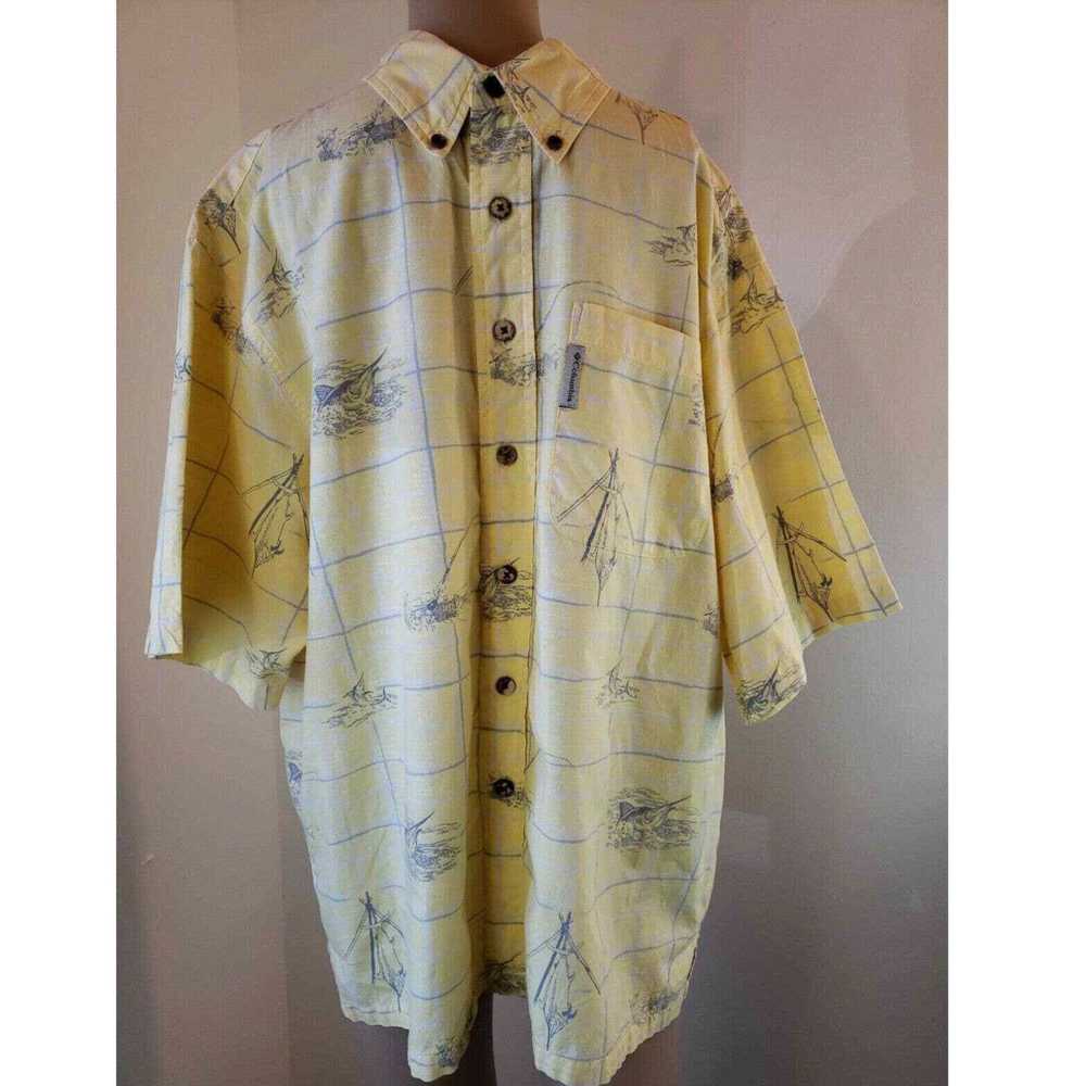 Vintage Columbia Sportswear Men's Button Down Shi… - image 1