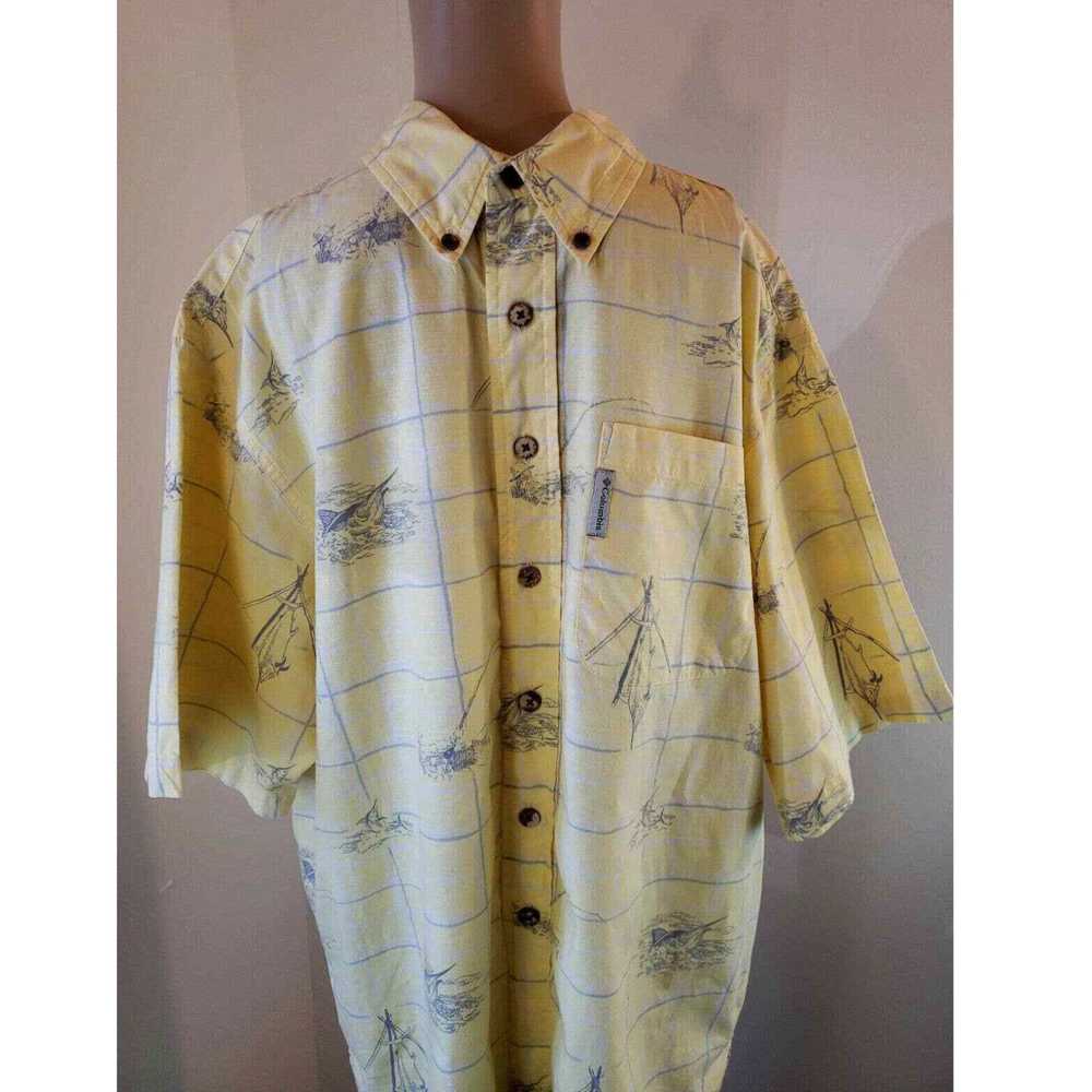 Vintage Columbia Sportswear Men's Button Down Shi… - image 2