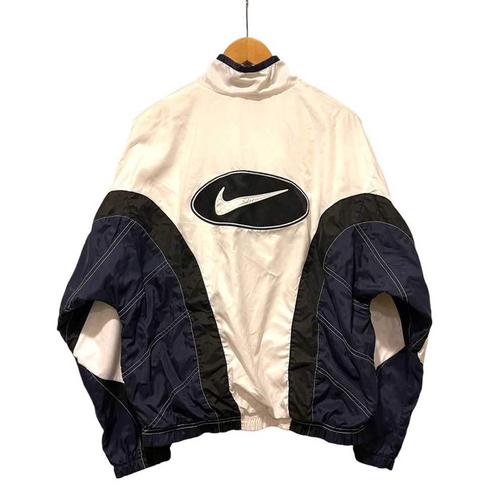 Nike × Vintage Vintage Nike Big Swoosh Windbreake… - image 2