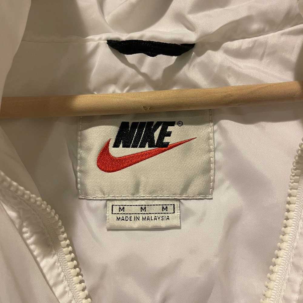 Nike × Vintage Vintage Nike Big Swoosh Windbreake… - image 5