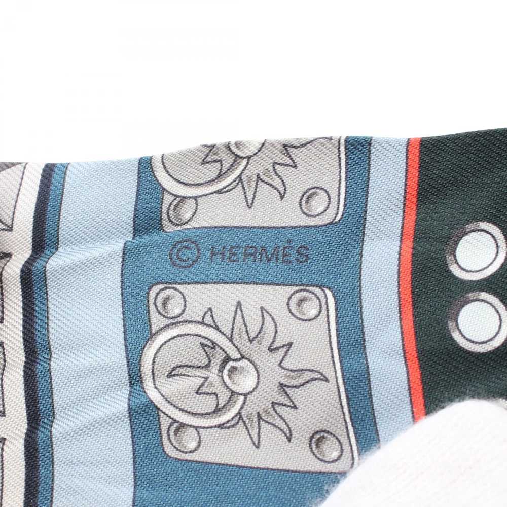 Hermes Hermes Colliers de Chiens Twilly Silk Scar… - image 2