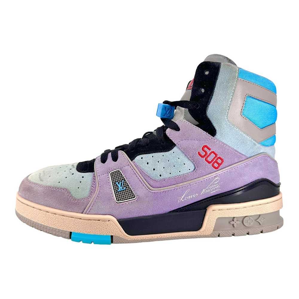 Louis Vuitton LV Trainer High Lavender Light Blue - image 2