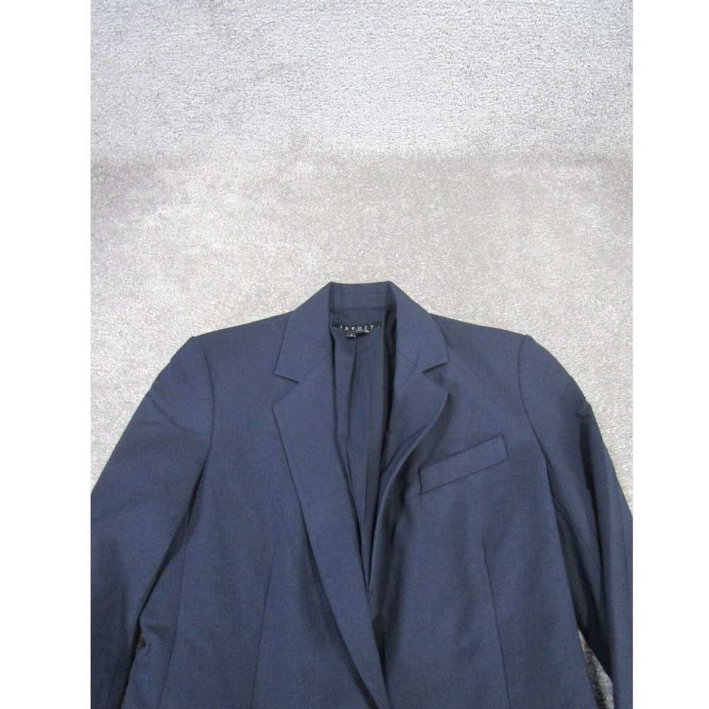 Theory Theory Blazer Womens 2 Blue Single Breaste… - image 2