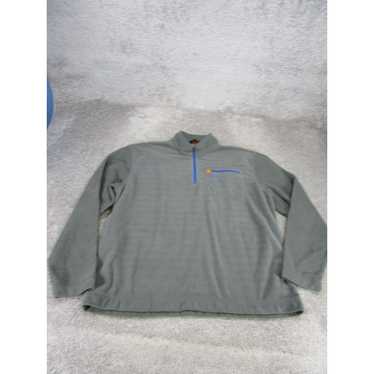 Orvis Orvis Sweater Mens Xl Gray Fleece Mock Neck… - image 1