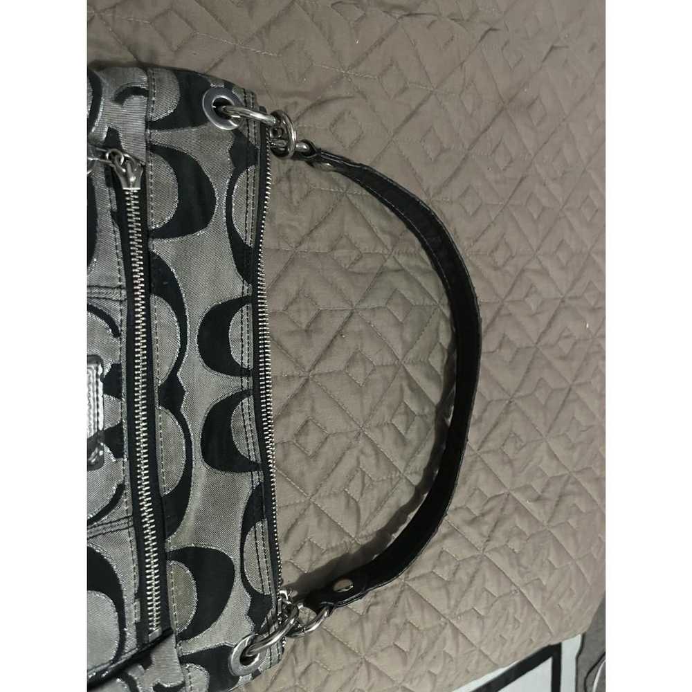 Coach Signature Sufflette linen handbag - image 3