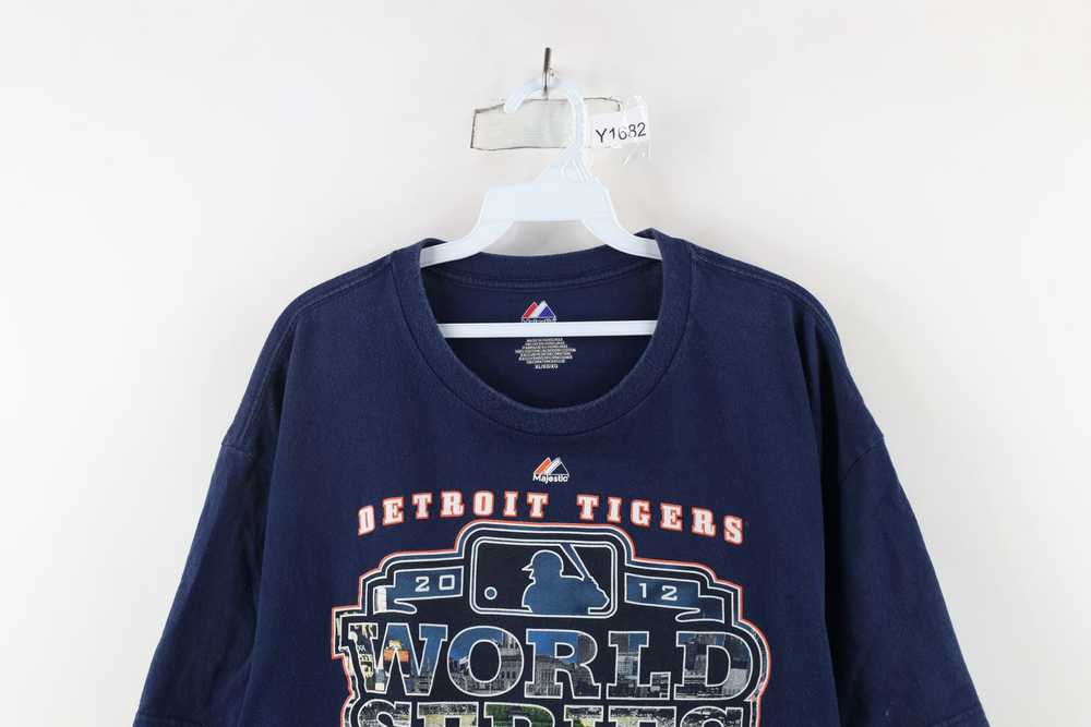 Majestic × Vintage Vintage Y2K Majestic World Ser… - image 2