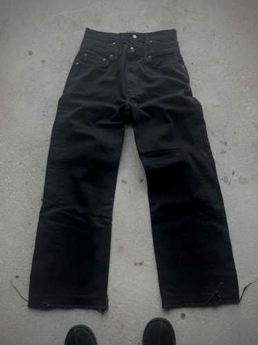 Custom Double waist jeans