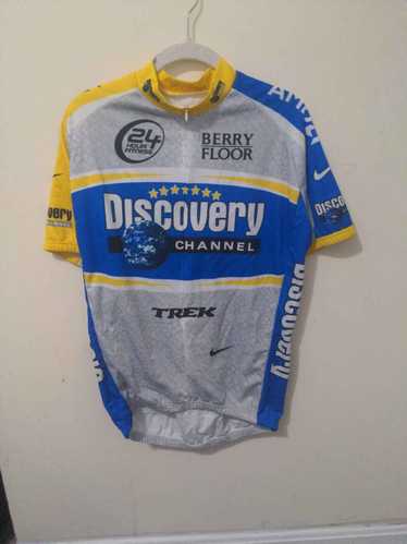 Nike NIKE DISCOVERY CHANNEL Bicycle Jersey...SIZE 