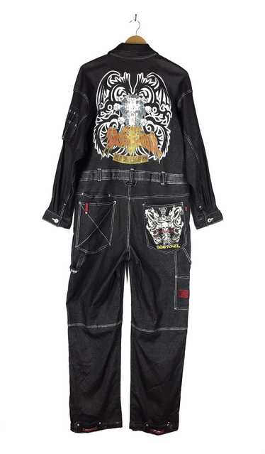 Dogtown × Vintage DOGTOWN SKATEBOARD OVERALL & JU… - image 1