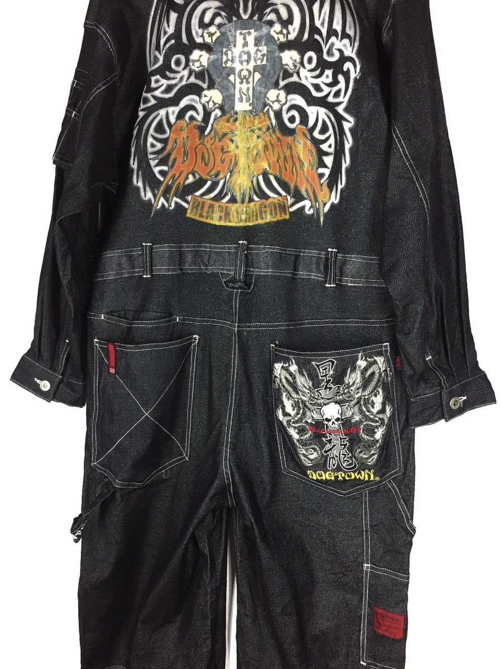 Dogtown × Vintage DOGTOWN SKATEBOARD OVERALL & JU… - image 9