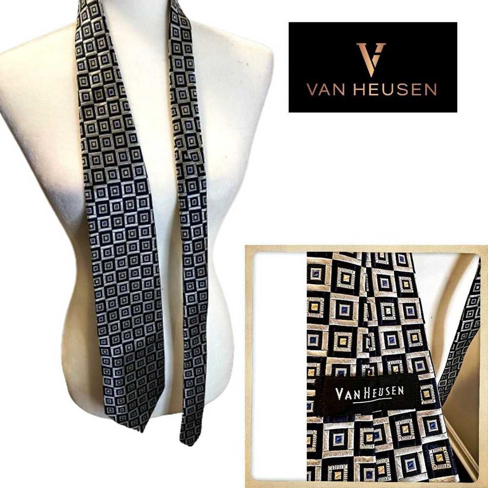 Van Heusen Van Heusen Mens Classic Business Neckt… - image 1