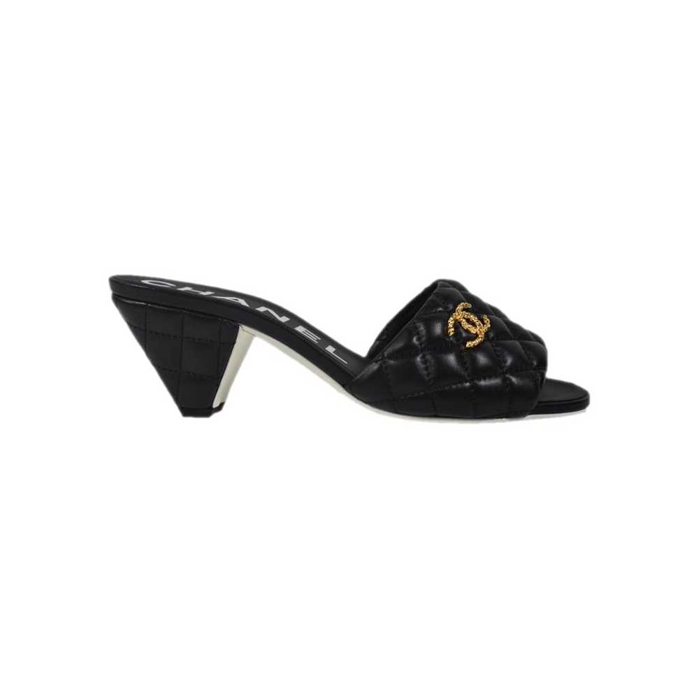 Chanel Mary Janes leather heels - image 1